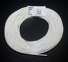 100m φ= 3mm Silicon Fiber Glass Insulated Tube Sleeve UL 1500V VW-1 180℃ White
