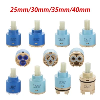 Wasserhahn 25/30/35/40mm Kartusche Patrone Keramik Ersatz für Einhebel Armaturen - Bild 1 von 4