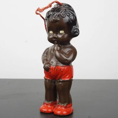 Vintage Brown Kewpie Doll Hard Plastic. 6" VHTF Rare [Haunted?] Foto 1 de 4