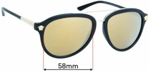 Lentes de repuesto para gafas de sol SFx se adaptan a Versace MOD 4341 - 58 mm de ancho - Imagen 1 de 26