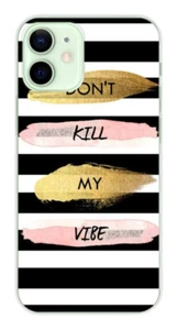 Coque en silicone imprimée compatible Apple iPhone 12 Mini Citation 09 - Picture 1 of 3