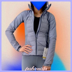 NWT Lululemon Down For It All Jacket Peri Purple Size 6 - Picture 1 of 11