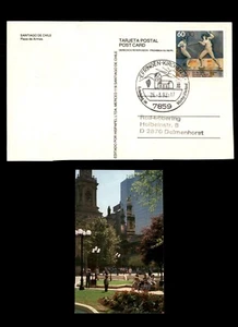 Mayfairstamps Germany 1992 Efringen Kirchen to Delmenhorst Plaza Armas Postcard - Picture 1 of 2