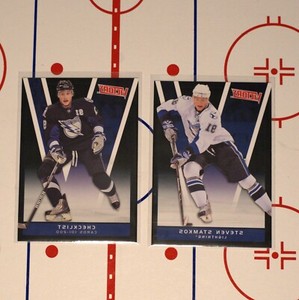 2010/11 Upper Deck Victory Steven Stamkos BLACK (2) #177 & #200CL Lightning