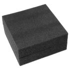  2 Pcs Foam Liners Packing Accessory Black Pearl Cotton DIY Cushion