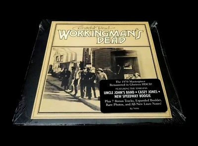 Grateful Dead Workingman's Dead CD 1970 Remaster Remastered 2001 2003 Mouse Art - Image 1 of 4