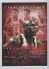 2013-14 Panini Timeless Treasures Timeless Teams Vernon Maxwell #50