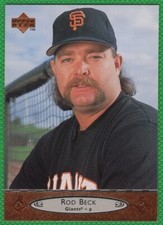Rod Beck - 1996 Upper Deck #453 - San Francisco Giants Baseball Card