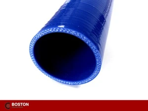 1 METER 80 mm ID SILIKONSCHLAUCH IN BLAU - HOCHWERTIGE 4-LAGIGE - Bild 1 von 2