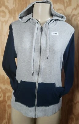 Suéter con capucha para mujer American Living talla grande cremallera completa bloques de colores manga larga Foto 1 de 4