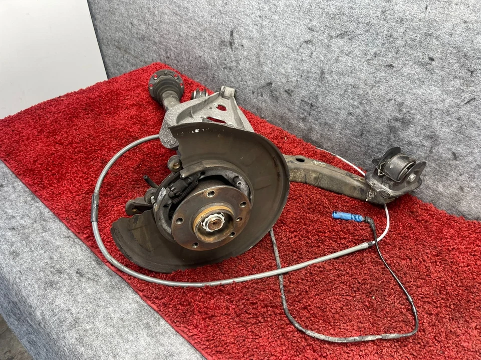 BMW E46 TRASERO DERECHO PASAJERO BRAZO DE ARRASTRE EJE EJE EJE DE SALIDA 38MM OEM 99K Foto 1 de 4