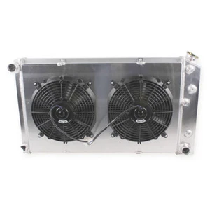 3 Row Radiator Fan+Shroud For 1970 1973 1980 Buick Estate Wagon Base V8 5.7L - Picture 1 of 11