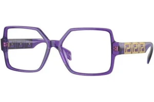 VERSACE VE3337 5408 55 Purple Gold 55/15/140mm Eyeglasses Optical Frame - Picture 1 of 3