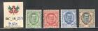 RC_18_257. WŁOCHY. Rzadkie znaczki FLOREALE 1926.Scott 82,86,88,90. MNH