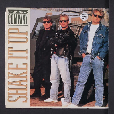 BAD COMPANY: shake it up / same ATLANTIC 7" Single 45 RPM Foto 1 de 4