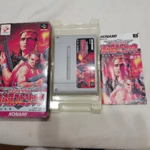 Super Famicom SFC Contra Spirits KONAMI Good GP - Picture 1 of 3