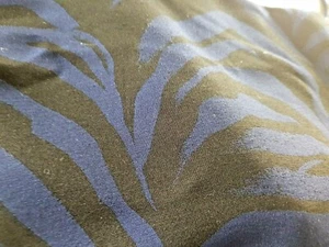 NEW Warehouse Women Blue Black Zebra Print Dress Skirt Back Zip Size 14 XL - Picture 1 of 3