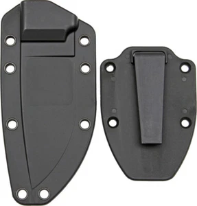 ESEE Model 3 Black Zytel Construction Fixed Blade Knife Sheath w/ Boot Clip 40BC - Picture 1 of 1