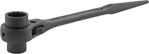 SST 3/4" x 7/8" Dual Socket Ratcheting Scaffold Iron Worker Tool - Picture 1 of 12