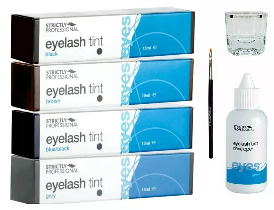 Strictly Professional Eyelash Eyebrow Dye Tint or Lash Tinting Kit Free Postage - Image 1 of 1