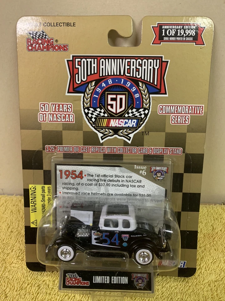 Racing Champions Commemorative 50 Years of NASCAR 1948-1998 #6 - 1954 — 第 1/1 张图片
