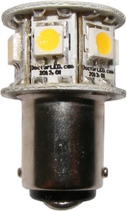 Bombilla LED azul 12V BA15D GE #68 #90 #94 #1004 - Imagen 1 de 2