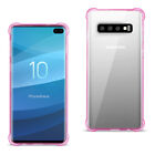 [Pack de 2] Étui pare-chocs transparent Samsung Galaxy S10 Plus avec protection coussin d'air...