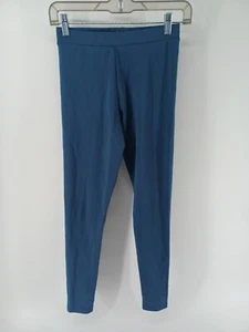 Adidas Leggings Womens Small Blue Active Wear Stretch - Picture 1 of 8