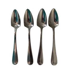 Norpro Stainless Steel Grapefruit Spoons Polished 6 inches Set of 4 Multiple - Picture 1 of 6