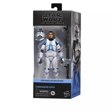 Star Wars Clone COMMANDER APPO Obi-Wan Kenobi Black Series 6-inch  Non-Mint