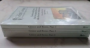 Teaching Company Great Courses GREECE and ROME Part 1, 2, 3, NEW SEALED books! - Picture 1 of 4