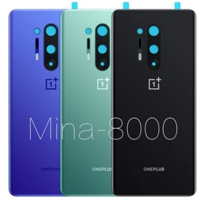 Genuine Back Glass Housing Battery Cover Rear Case Door for OnePlus 8 Pro - Picture 1 of 10