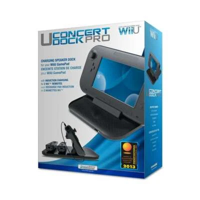 dreamGEAR Wii U Concert Charging Dock Pro Wirelessly Charges Wii U GamePad and 2 - Image 1 of 2