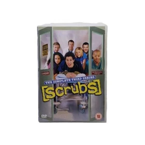 Scrubs - Series 3 - Complete (DVD, 2006) Region 2 PAL Cert 12 ABC Studios - Imagen 1 de 10