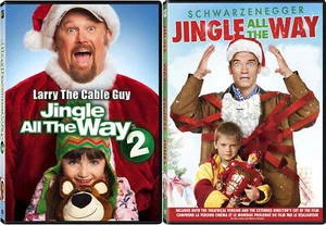 Jingle All The Way 1 & 2 Double Feature Christmas Movie DVDNew - Picture 1 of 1