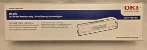 OKI Black Laser Toner Cartridge for Oki Data B4600 Laser Jet Toner Cartridge  - Foto 1 di 2