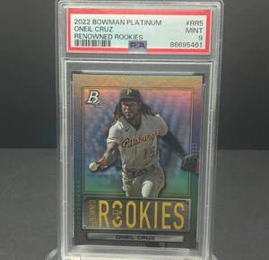 2022 Bowman Platinum Oneil Cruz #RR-5 Renowned Rookies PSA 9 Pittsburgh Pirates - Imagen 1 de 2