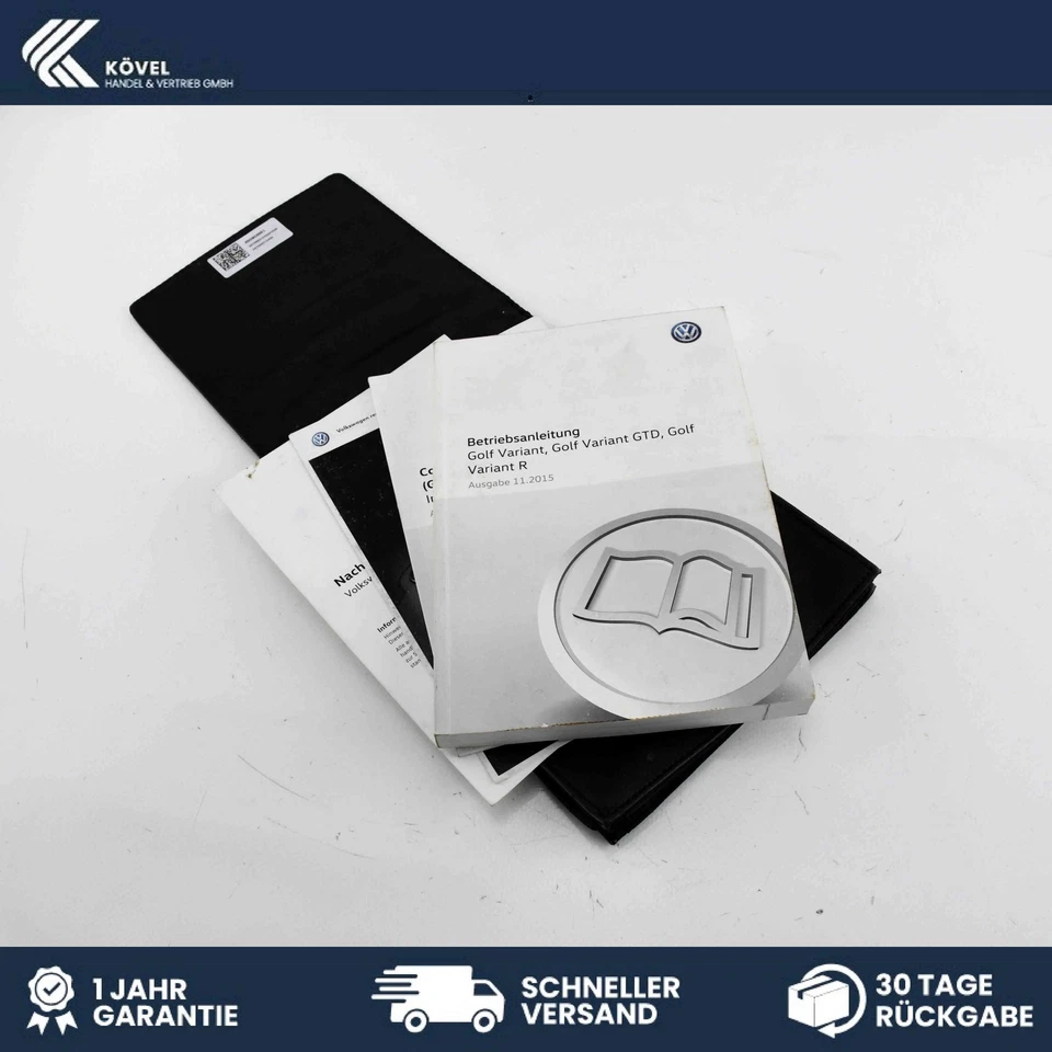 Manual De Instrucciones Bolsa De Tablero VW Golf 7 VII 5G9012705AB - Imagen 1 de 4