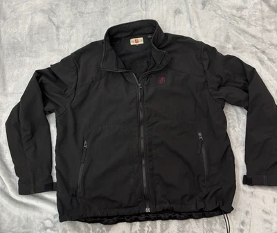 Chick Fil-A Team All Weather Jacket Plus Size 2XL Fill Zip Black Logo Unisex - Image 1 of 4