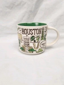 Starbucks Been There Series Across The Globe Collection Houston Coffee Mug - Picture 1 of 6