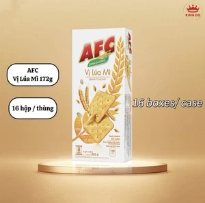 AFC Wheat Cracker 1 Case 16 Packs - US Seller - Picture 1 of 4