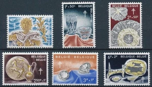 BELGIO 1960 Pro opera nazionale antitubercolare 6v MNH** - Picture 1 of 1