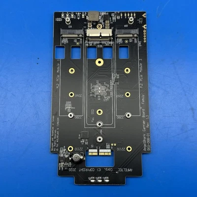 Placa portadora Amfeltec AngelShark para Mac Pro 2013 6,1 - Añadir 2 unidades SSD M.2 Foto 1 de 4