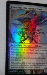 MTG Emrakul, the Aeons Torn Rise of the Eldrazi Foil Card Near Mint Condition - Picture 1 of 4