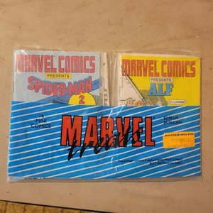 Marvel Treats Mini-Comics, 1988, Sealed Pack X-Men, Flintstones, Spider-Man, Alf - Picture 1 of 2