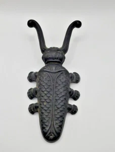 Vintage Cast iron Beetle Bug Boot Jack Scraper Door Stop Weight (D2) - Picture 1 of 4
