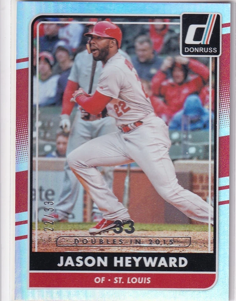 JASON HEYWARD/199 DONRUSS TEMPORADA STAT LINE CUBS CARDINALS #112 2016 16 PANINI Foto 1 de 1