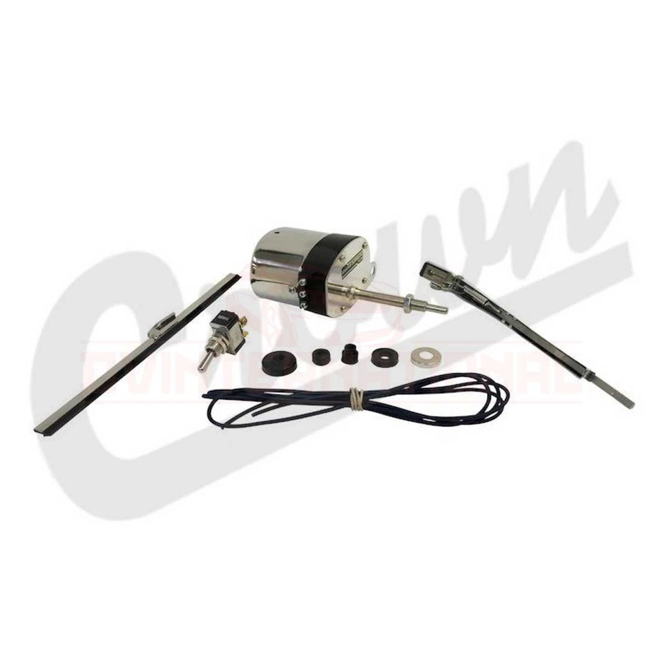 Crown Automotive Wiper Motor Kit Front, Left and Right for Willys MB 1941-1943 - Image 1 of 1