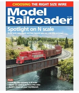 Model Railroader Magazine (US) Issue May 2025/ SPOTLIGHT ON N SCALE - Picture 1 of 3