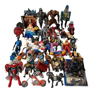 Vintage Modern Lot 49 Action Figures Mixed Spawn Disney Ben 10 Terminator Ronin - Picture 1 of 20